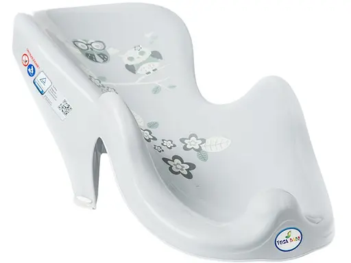 Гірка дитяча Tega Baby для купання антиковзка Owls grey - фото 1