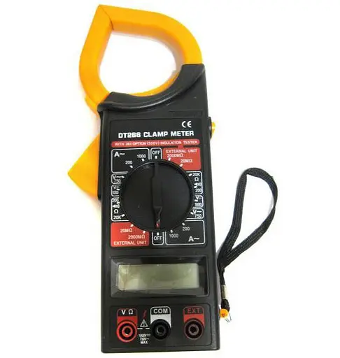 Мультиметр клещей токоизмерительные MHZ DT266 токовые клещи - фото 4