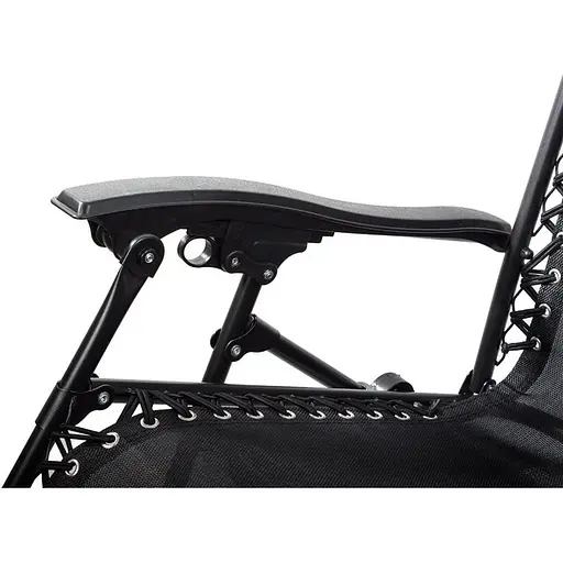 Шезлонг лежак Outtec Zero Gravity раскладной серый - фото 6