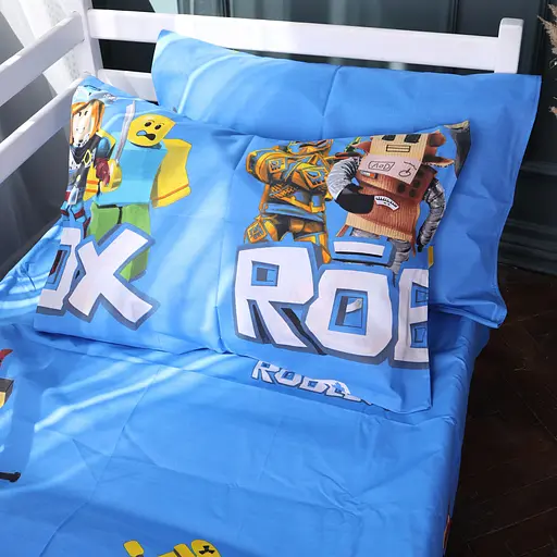 Наволочка MirSon Kids Time Roblox game blue бязь 60х60 см (2200011551579)