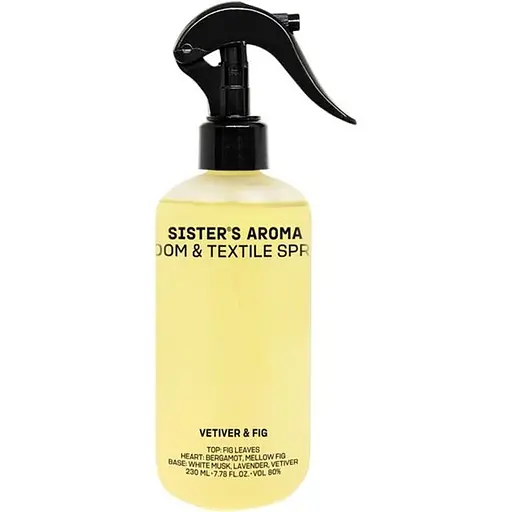 Парфюмерный спрей для дома Sister`s Aroma Vetiver & Fig 230 мл