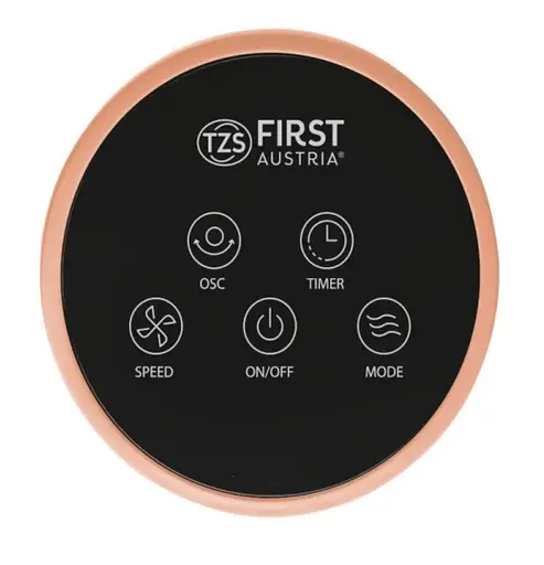 Напольный вентилятор First Austria FA-5560-5-GR (колонный) - фото 4