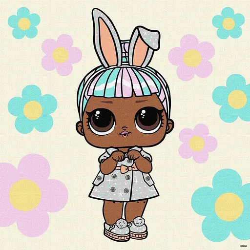 Картина по номерам "L.O.L. Surprise! Spring Bling Carats" Идейка KHO1100, 40х40 см - фото 1