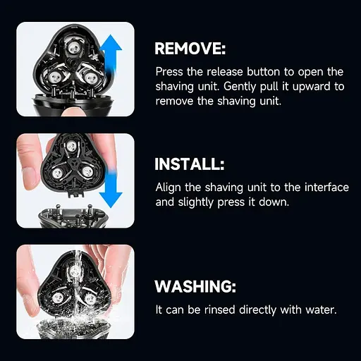 Электробритва Enchen BlackStone Max [133504] - фото 9