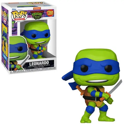 Фигурка Funko Pop Фанко Поп Черепашек-ниндзя TMNT Леонардо Leonardo 10 см FP TMNT L 1391