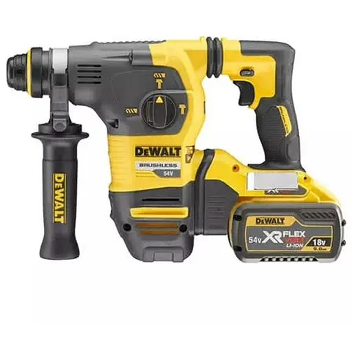 Перфоратор аккумуляторный DeWALT SDS-Plus XR FlexVolt с АКБ и ЗУ DCH333X2 - фото 1
