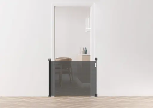 Захисний дверний бар'єр FreeON Sigma відкатний чорний (81965) - фото 3