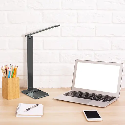 Світлодіодний настільний світильник Ardero DE1735ARD 16Вт сірий - фото 2