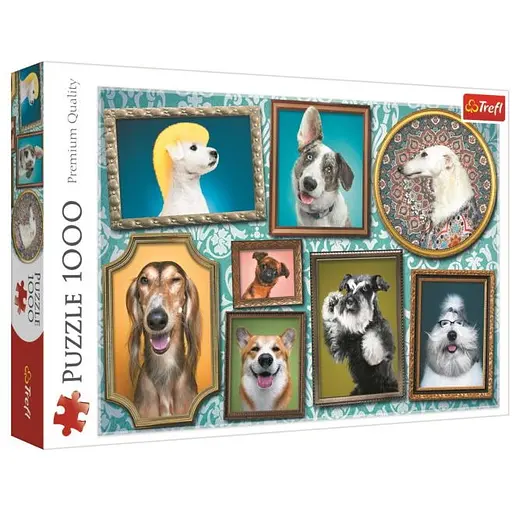 Пазл Trefl Собачья галерея коллаж 1000 эл. (10686)