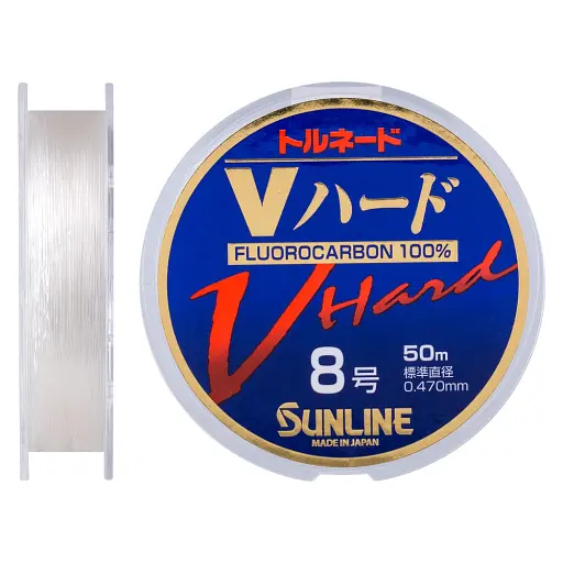 Флюорокарбон Sunline FC Tornado V Hard HG 50 м 8.0/0.47 мм 17.5 кг
