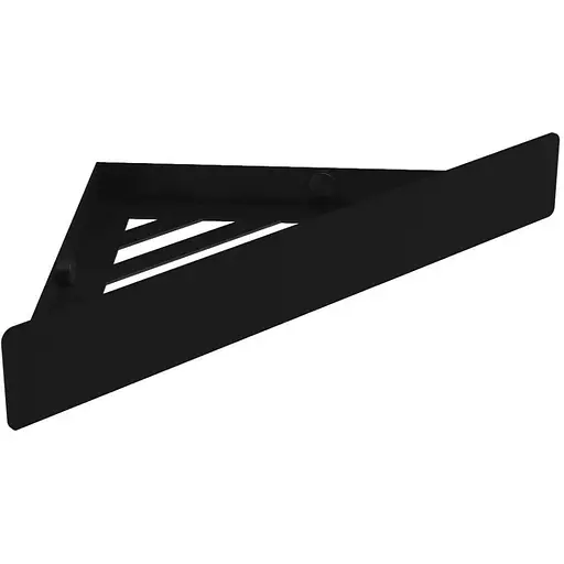 Угловая полка для ванны Rea SF07 28 black matt REA-06012, Черный матовый - фото 1