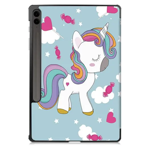 Чохол HardPrinted з малюнком Samsung Galaxy Tab S9/S9 Fe Єдинорожка - фото 3