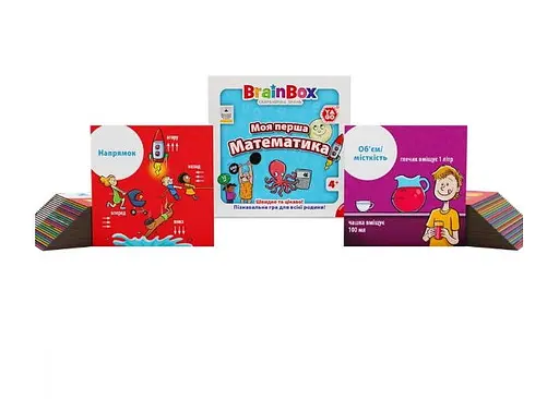 Настільна гра YaGo BrainBox Моя перша математика (укр.) (BZZBRFMA01UA) - фото 4