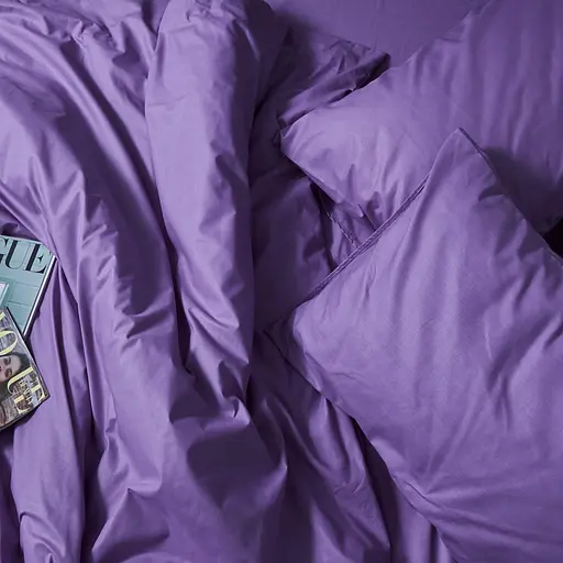 Комплект постельного белья Moon&Star Бязь Gold Люкс Violet Charm King Size 220x240 наволочки 2х50х70 - фото 2