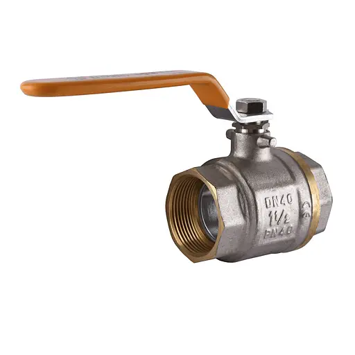 Кран кульовий прямий Solomon 1 1/2″ ВВ ЖР PN40 В1001 - фото 1