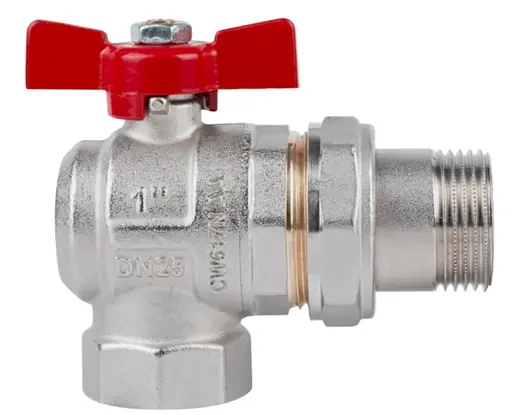 Кран шаровой Icma FAR. ROSSA 1" угловой №361 (87361AF11) - фото 2