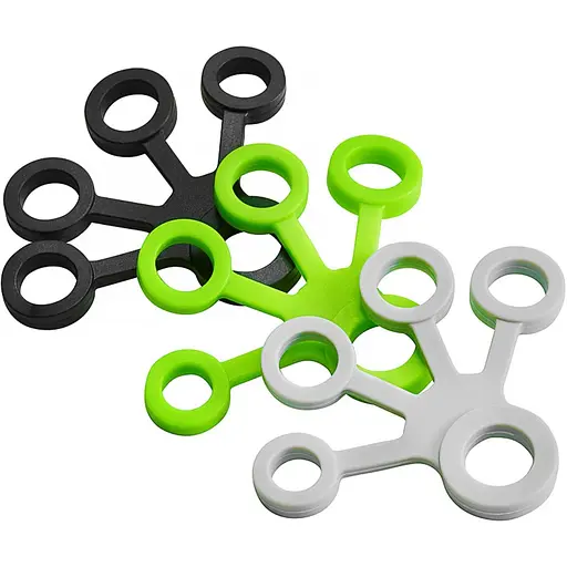 Набір еспандерів для пальців та кисті 4Fizjo 1-5 кг 3 шт. Mix (P-5907739311146) - фото 1