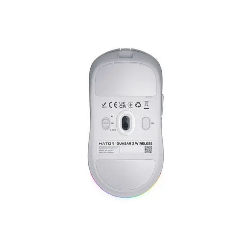 Мишка Hator Quasar 3 Wireless White (HTM731) - фото 6