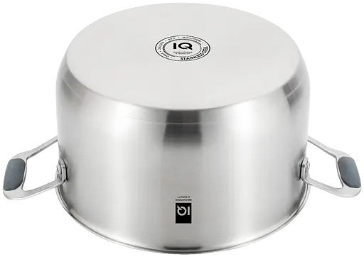 Кастрюля IQ Be Brave нержавеющая сталь 2.3 л с крышкой 18 см (IQ-2052-18) - фото 4