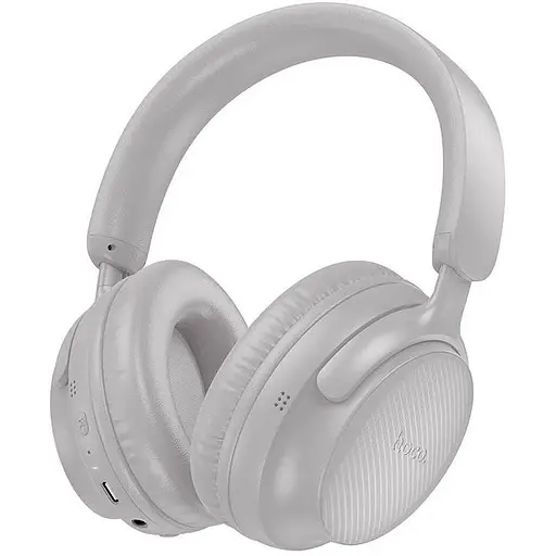 Навушники бездротові Hoco Tone BT headphones W53 до 46 годин сірі