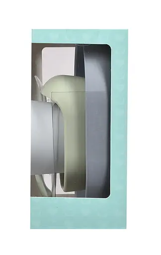 Набор Beaba 4+ тарелка миска стакан ложка оливковая/серая (913608) - фото 7