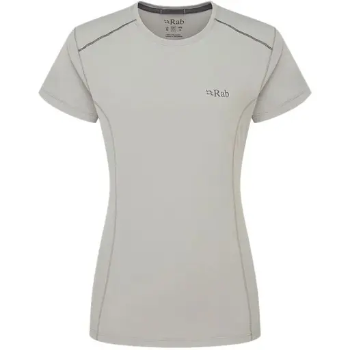 Футболка Rab Force Tee Wmns Grey Pewter XS (1033-RB QBL-06-DPW-08)