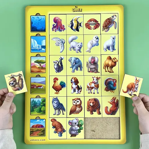 Дерев'яний дитячий сортер "Асоціації тварини" (ПСД300) PSD300 - фото 5