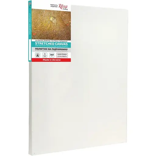 Полотно на подрамник Rosa Gallery среднее зерно хлопок акриловый грунт