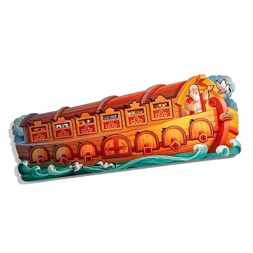 Розвиваючий пазл-вкладиш Ноїв ковчег PSD275 з фоном