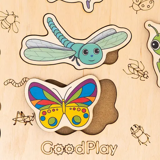 Пазл-сортер GoodPlay Комахи (PS-4-020) - фото 4
