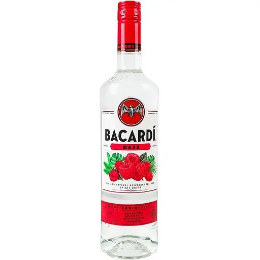 Уцінка. Напій на основі рому Bacardi Razz 27% 0.7 л   - фото 6