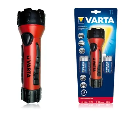 Ліхтар Varta Ind. Rubbermate Led 2D 18641 2хR20 1 режим - фото 3