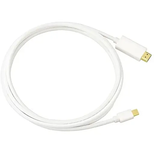 Кабель Mini DisplayPort - HDMI M/M 1.8м білий