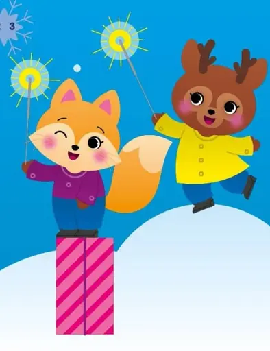 Аплікації наліпками Ранок Білченя - фото 3