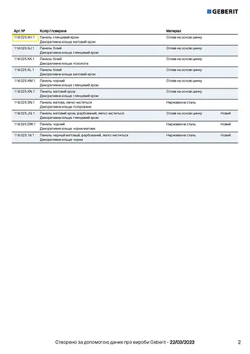 Клавіша змиву для пісуара Geberit Sigma30 електронна 116.025.KH.1, Хром - фото 5