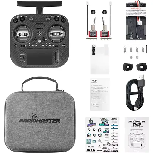 Пульт керування RadioMaster TX15 Max ELRS M2 Black (HP0157.0111-BLK) [151054] - фото 6