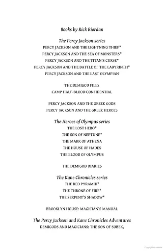 Percy Jackson and the Lightning Thief. Book 1 - фото 5