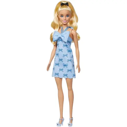 Кукла Barbie Модница голубые бантики (HYT93) - фото 3