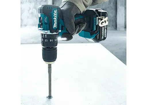 Makita Шуруповерт-дрель DHP487Z акум 18В 0-500/0-1700 об/мин 40/25Нм 1.4кг без АКБ и зарядного устройства - фото 2