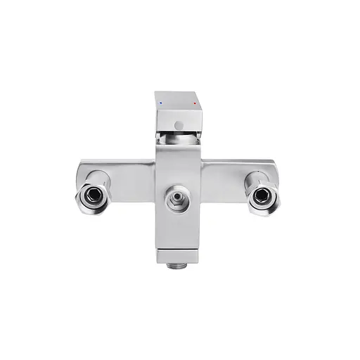 Душова система Kroner KRP Edelstahl Kubus - ESG063 CV022978, Хром матовий - фото 5