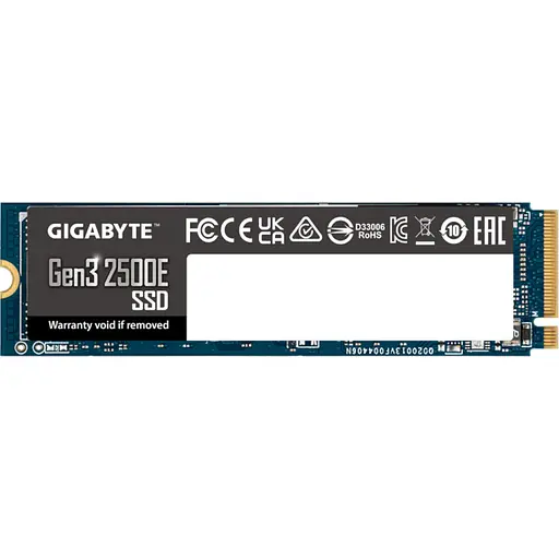 Накопичувач SSD Gigabyte m.2 NVMe 1TB Gen3 2500E G325E1TB 960 1024 (G325E1TB) - фото 1