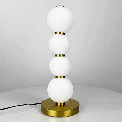 Настольная лампа с геометрическим корпусом 45х12 см | Арт. TSG014 | Line F - фото 7