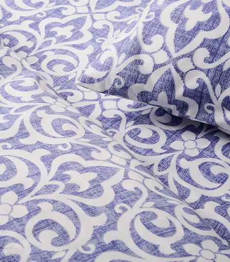 Комплект постільної білизни Євро 200х220 см Rasch Blue SOHO pbe0050790 - фото 2