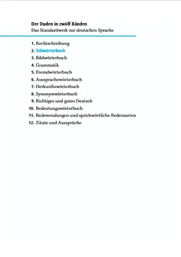 Duden 2. Das Stilworterbuch - фото 2