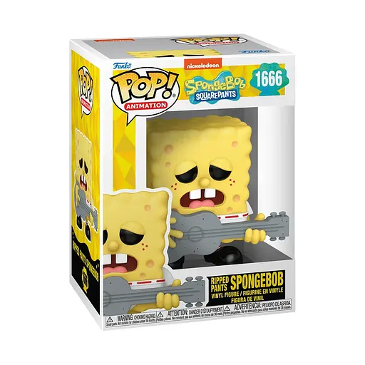 Фігурка Funko Pop Губка Боб Гітара SpongeBob Guitar 10 см FP SBQP 1666 - фото 3