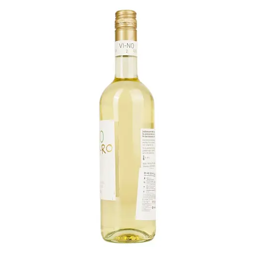 Вино Vi-No Ze-Ro Chardonnay, белое, полусладкое, 0%, 0,75 л - фото 3