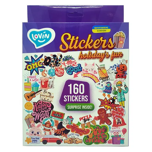 Набор стикеров Holiday&#039;s fun TM Lovin 90016