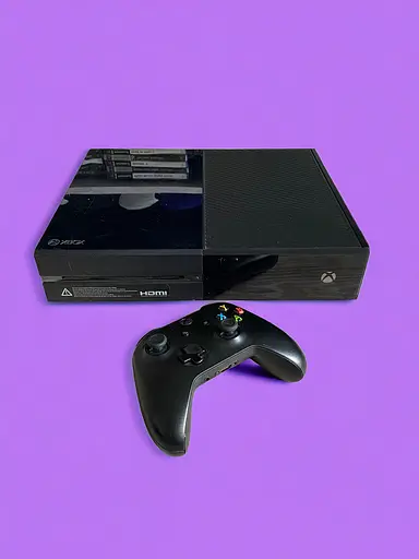 Игровая приставка к телевизору Microsoft Xbox One 500 ГБ с джойстиком черный - фото 2