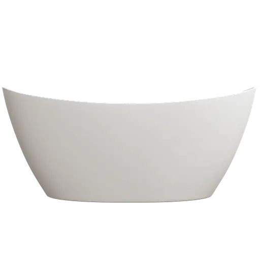 Ванна окремостояча глянцева Amdcon Capr 170x77 з литого каменю CAPR_170_HL Білий - фото 10