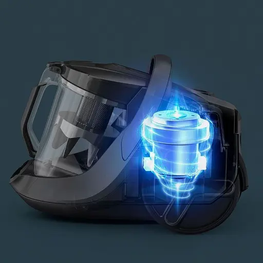 Пилосос Rowenta Green Force Cyclnic Effitech+ контейнерний чорний (RO7C89EA) - фото 8